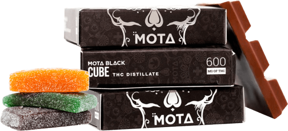 Mota chocolate and candy marijuana edibles