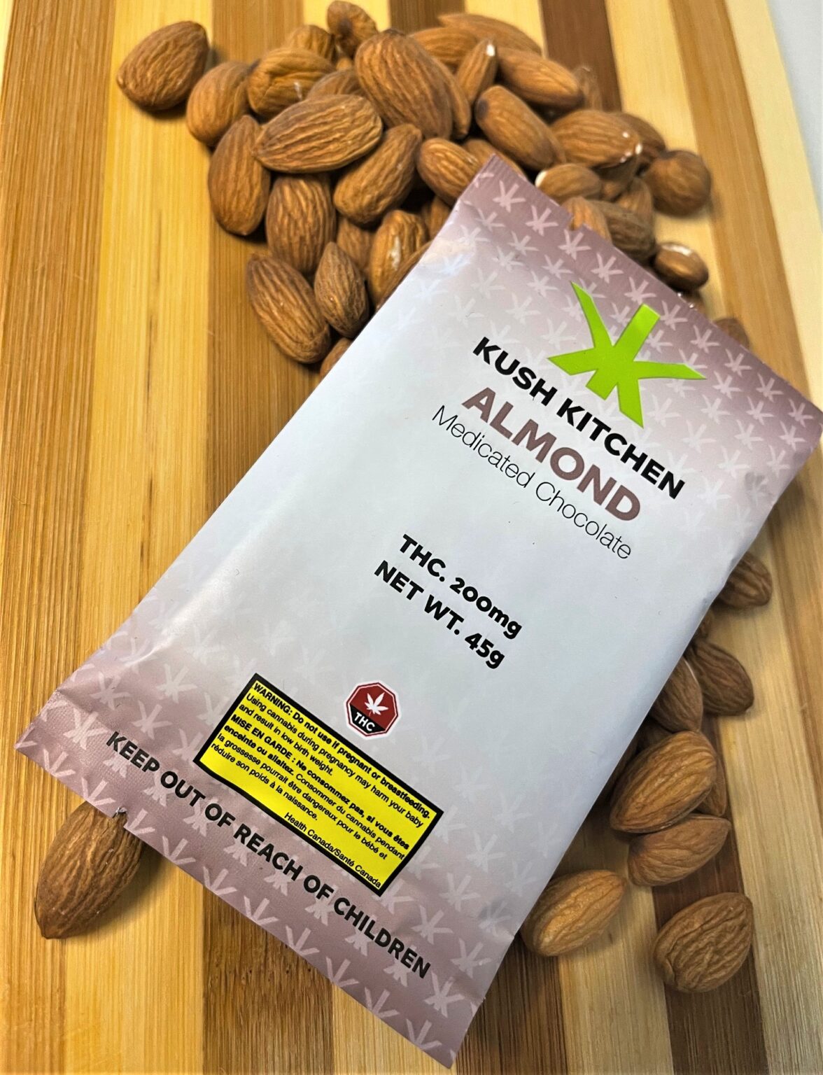 Kush Kitchen 400mg Chocolate Bars 5 Flavors OMD